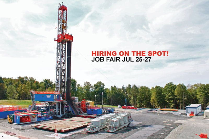 Universal Pressure Pumping (Patterson UTI) Job Fairs July 25-27